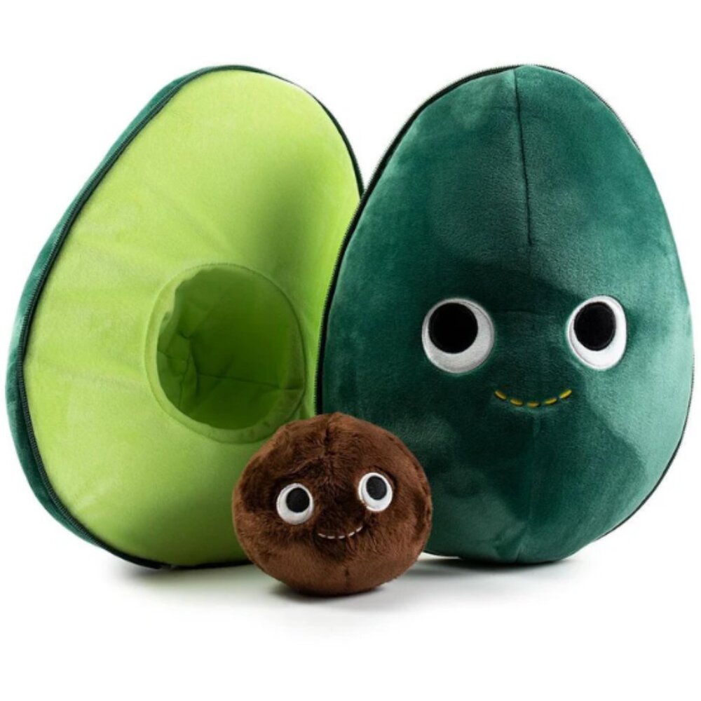 ❣️2/$36 Kidrobot Yummy World 16" Avocado Plush Interactive Plushie Pit $36.99